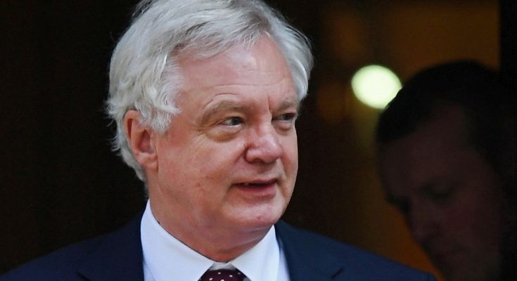 ο υπουργός αρμόδιος για το Brexit, Ντέιβιντ Ντέιβις