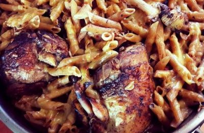 Κοτόπουλο με πέννες