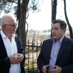 Επίσκεψη του Ούντο Μπούλμαν στις Παιδικές Κατασκηνώσεις του Αγ. Ανδρέα