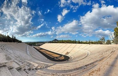 Μωσαϊκό, ανακυκλώσιμα υλικά , Καλλιμάρμαρο Παναθηναϊκό Στάδιο