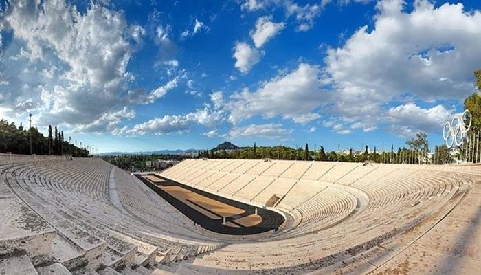 Μωσαϊκό, ανακυκλώσιμα υλικά , Καλλιμάρμαρο Παναθηναϊκό Στάδιο