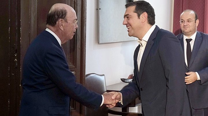 Τηλεφωνική επικοινωνία με Τσίπρα - Ρος για τις επενδύσεις στην Ελλάδα