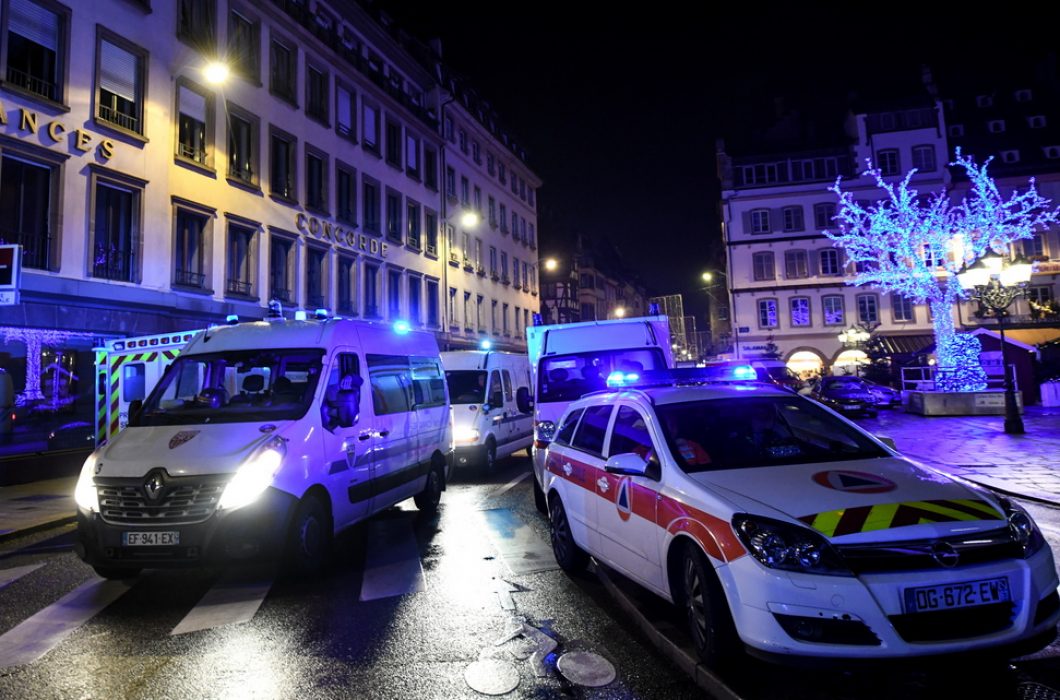 Shooting near Christmas market in Strasbourg