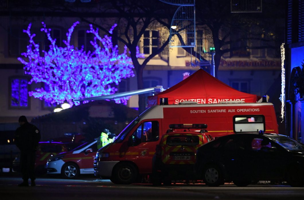 Shooting near Christmas market in Strasbourg