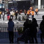 Κινηματογραφικό πλατό η πλατεία Συντάγματος