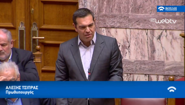 Τσίπρας στη Βουλή για Πολάκη