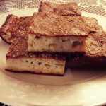 Πίτα «γυμνή» με τραχανά