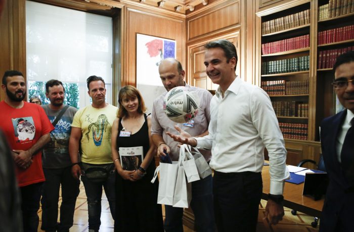 ΣΥΝΑΝΤΗΣΗ ΜΗΤΣΟΤΑΚΗ Κ. ΜΕ ΕΘΝΙΚΗ ΟΜΑΔΑ ΑΣΤΕΓΩΝ