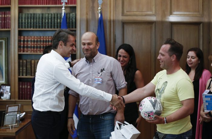 ΣΥΝΑΝΤΗΣΗ ΜΗΤΣΟΤΑΚΗ Κ. ΜΕ ΕΘΝΙΚΗ ΟΜΑΔΑ ΑΣΤΕΓΩΝ