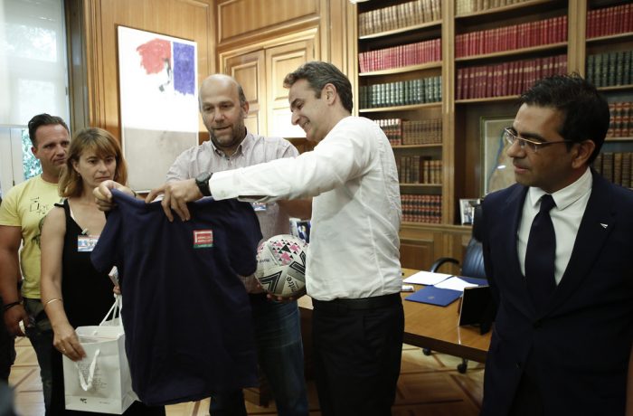 ΣΥΝΑΝΤΗΣΗ ΜΗΤΣΟΤΑΚΗ Κ. ΜΕ ΕΘΝΙΚΗ ΟΜΑΔΑ ΑΣΤΕΓΩΝ