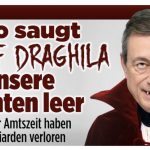 Bild για Ντράγκι: «Ο κόμης…Ντράγκουλας ρουφάει το αίμα των καταθέσεών μας»