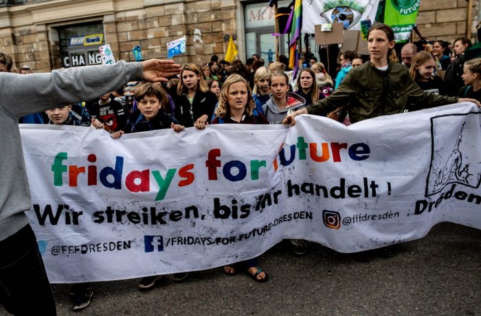 Global Fridays For Future demonstration in Dresden