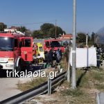Τρίκαλα: Θανάσιμος τραυματισμός γυναίκας από σύγκρουση αυτοκινήτου με τρένο