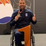 Χρυσός στο παγκόσμιο ο Πάνος Τριανταφύλλου στην ξιφασκία με αμαξίδιο