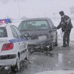 Προβλήματα στην κυκλοφορία από τον χιονιά – Η πρόγνωση του καιρού για την Παρασκευή