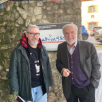 O ποιητής Μιχάλης Γκανάς και ο ζωγράφος Γιάννης Αδαμάκης στα Δημόσια και Ιδιωτικά