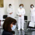 Επίσκεψη Σακελλαροπούλου στον Ευαγγελισμό